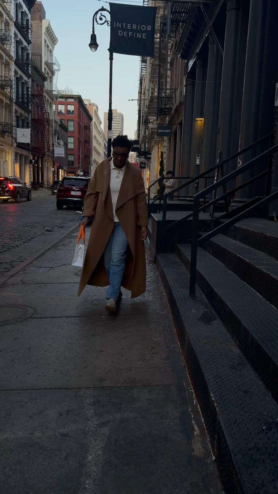 🖤✨ Keeping it classic with a camel coat, relaxed denim, and crisp neutrals—perfect for a stylish stroll through SoHo. Shop the look! #LTKstyle

#LTKU #LTKStyleTip #LTKFindsUnder50