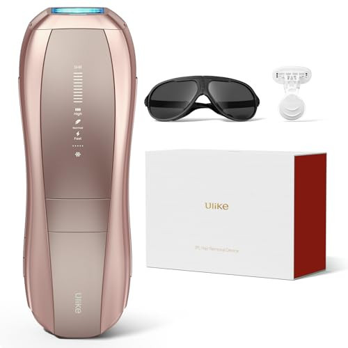 Ulike Laser Hair Removal Air 10 IPL Holiday Gift for Women and Men, 65°F Ice-Cooling Contact, Dual Lights, Skin Sensor & USHR Mode* for Nearly Painless, Effective & Long-Lasting Hair Removal from Home | Amazon (US)
