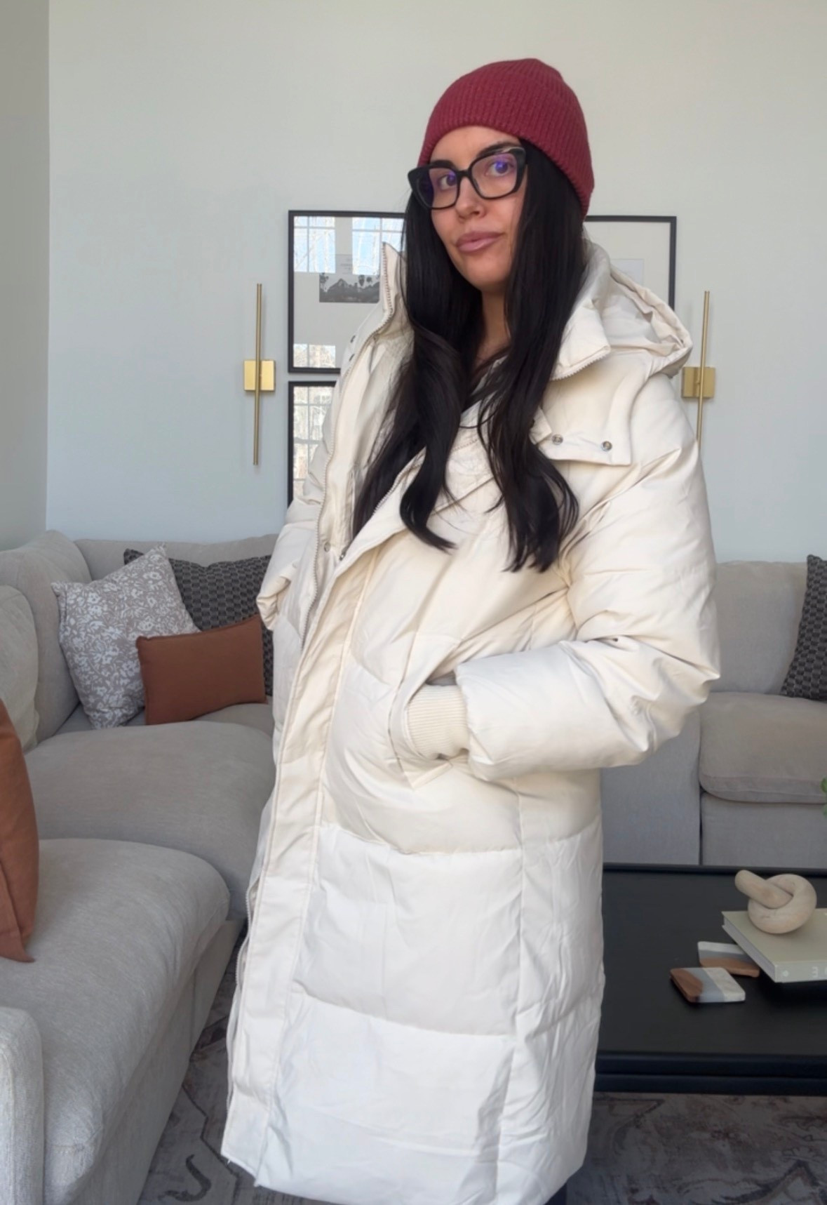 My new bus stop carpool coat 

#LTKmomlife