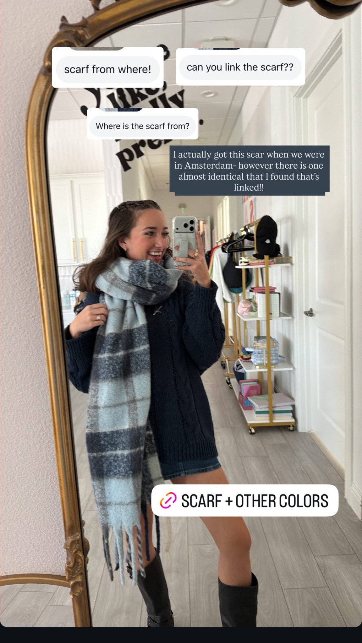 Scarves are becoming one of the best accessories during the weather transition! This one from Amazon is affordable and so warm!

#LTKHoliday #LTKootd #LTKGiftGuide