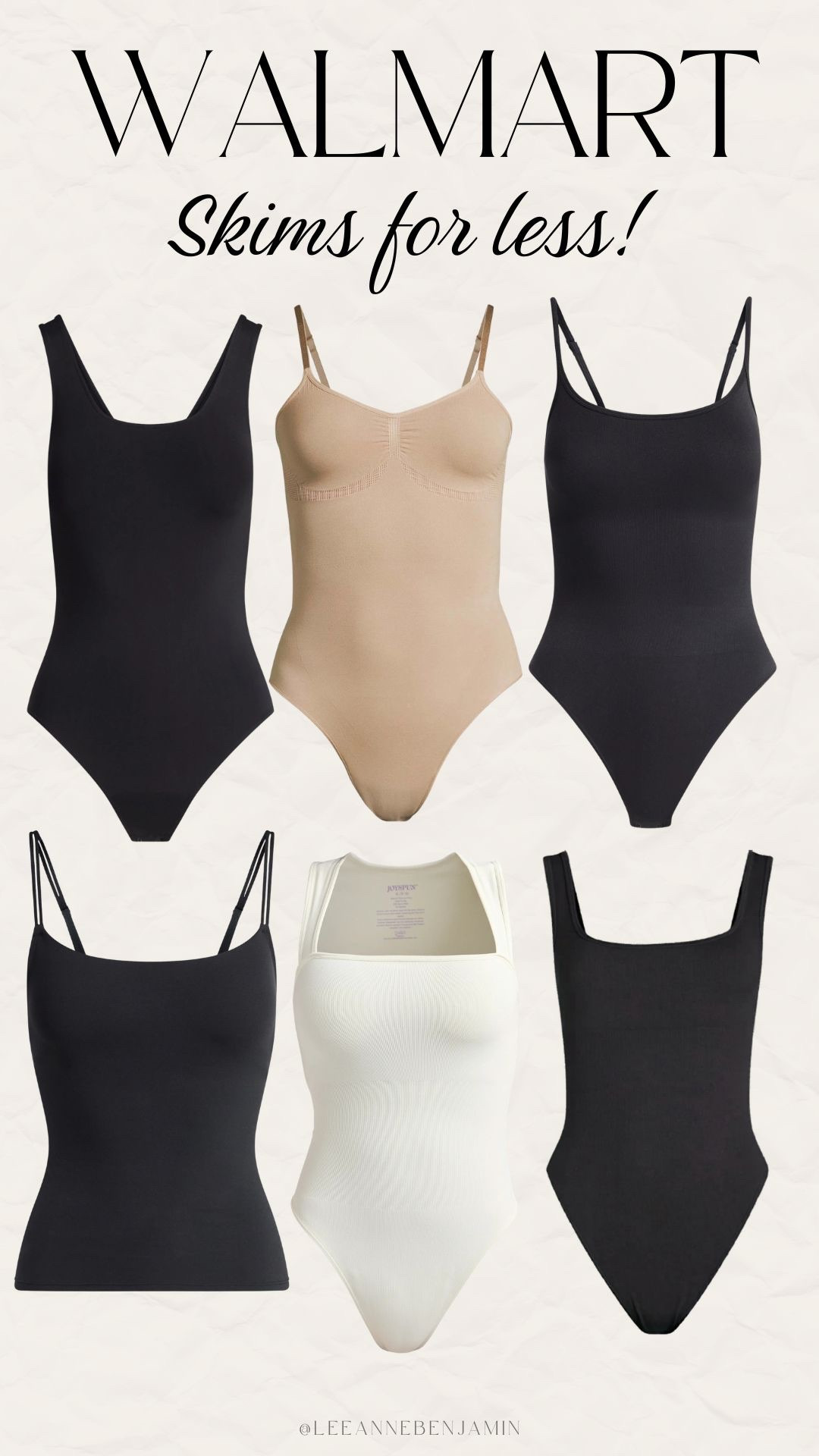 Skims look for less bodysuits at Walmart! 

#LTKootd #LTKgrwm #LTKdayinmylife