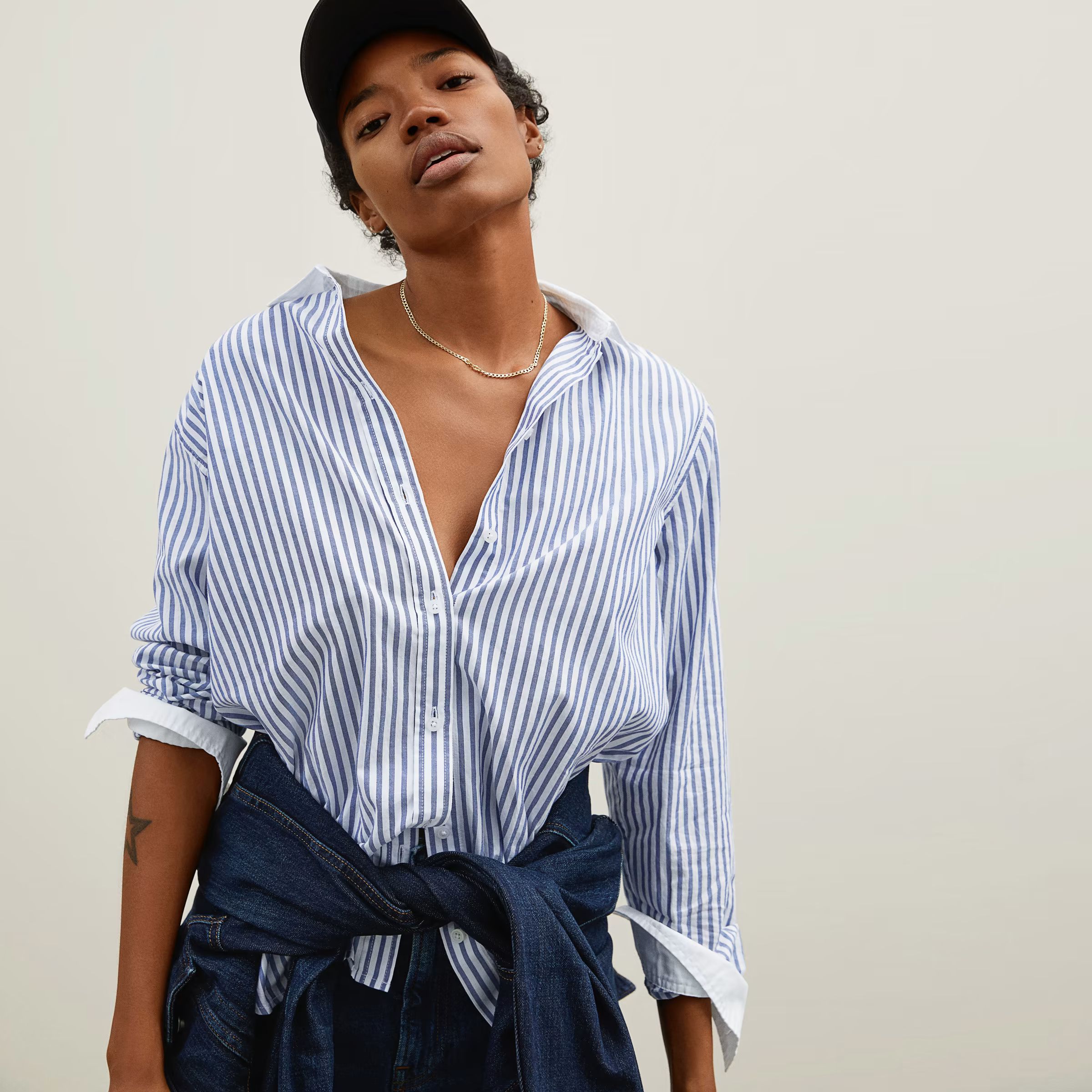 The Silky Cotton Relaxed Shirt | Everlane