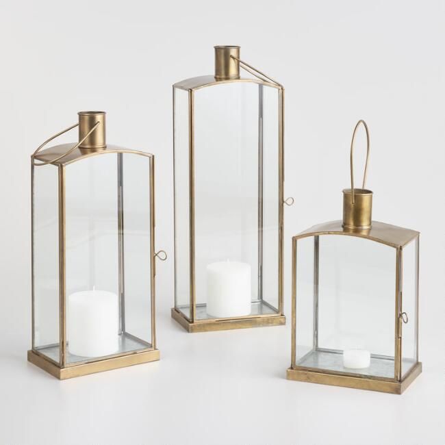 Brass Cargo Lantern | World Market