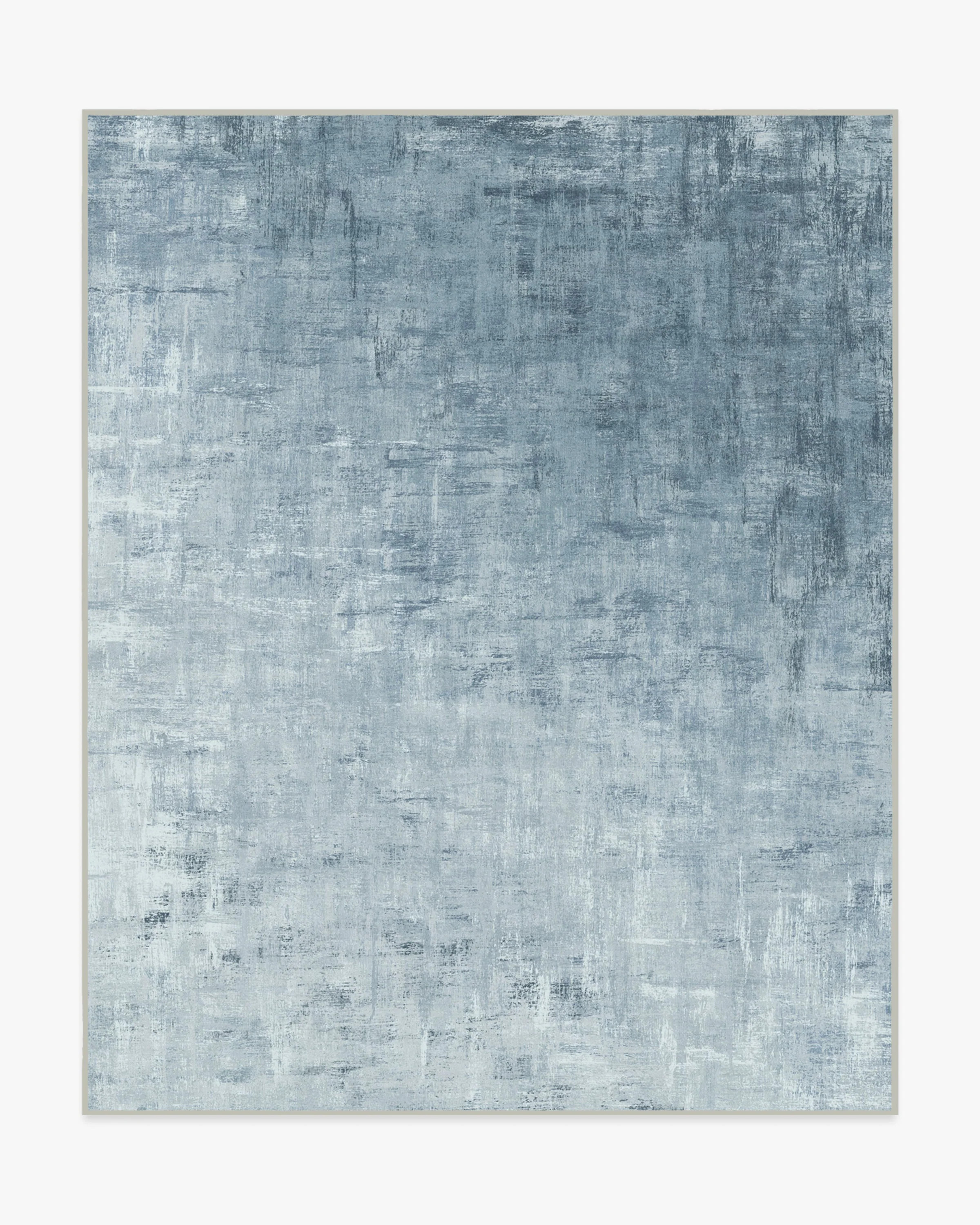 Impasto Slate Blue Rug | Ruggable