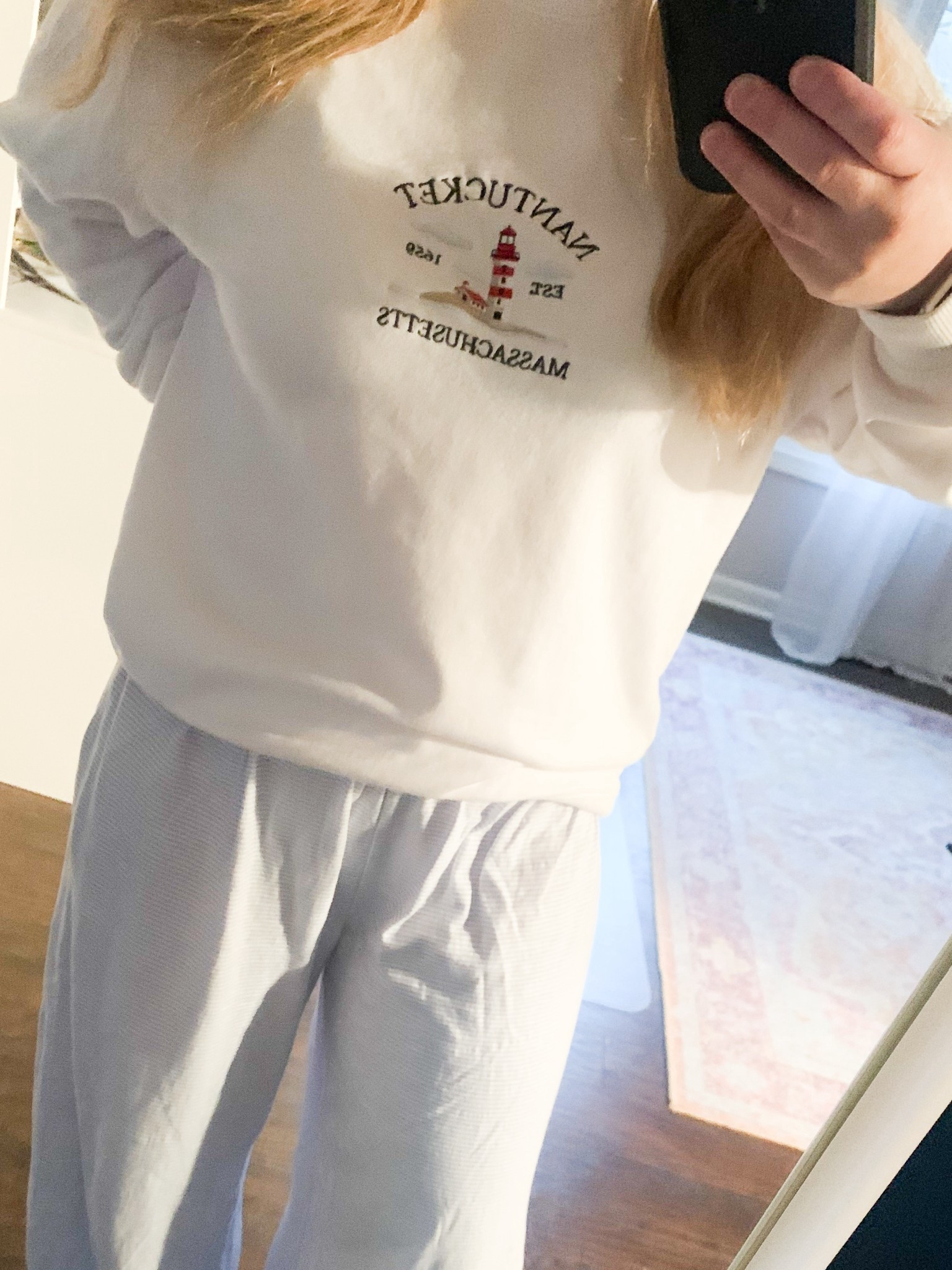 Comfortable ootd 

#nantucket #easyoutfit #ardene #flarejoggers 

#LTKFindsUnder50 #LTKOver40