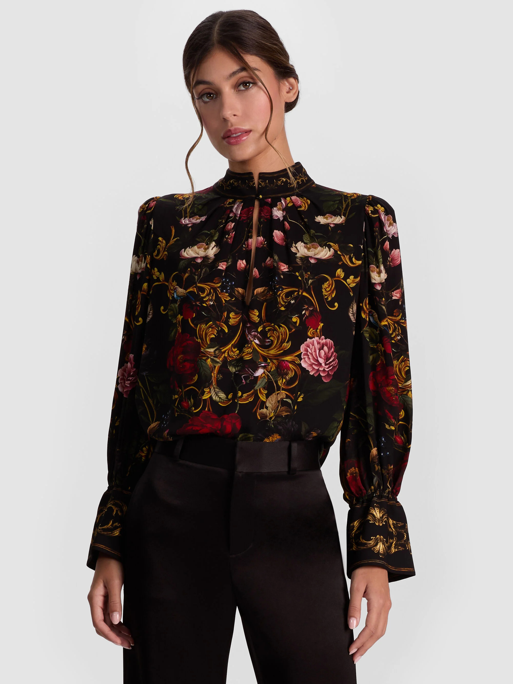 MARION BLOUSE | Alice + Olivia