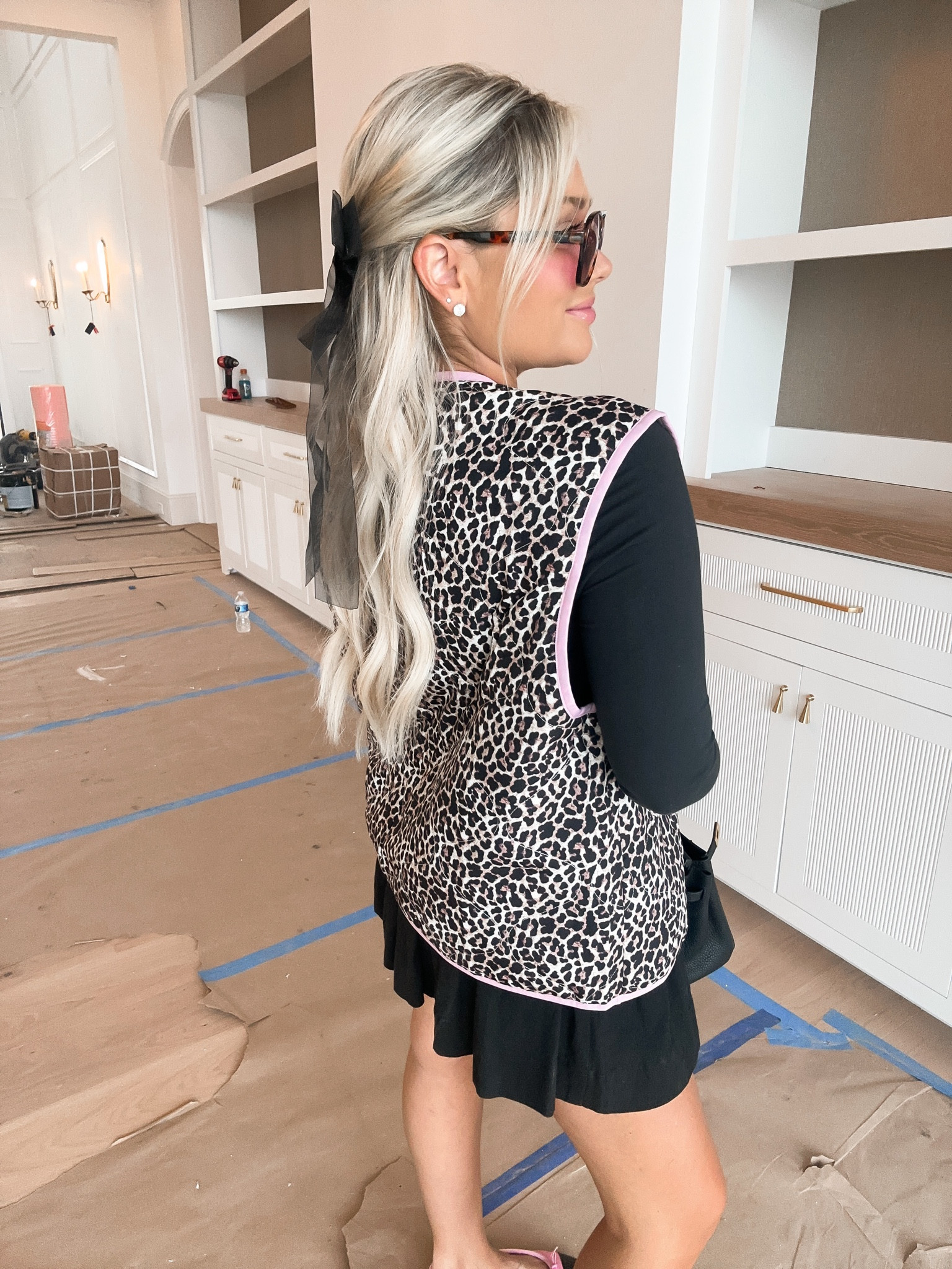 The cutest leopard amazon vest. Wearing size small  

#LTKFindsUnder100 #LTKFindsUnder50 #LTKWorkwear