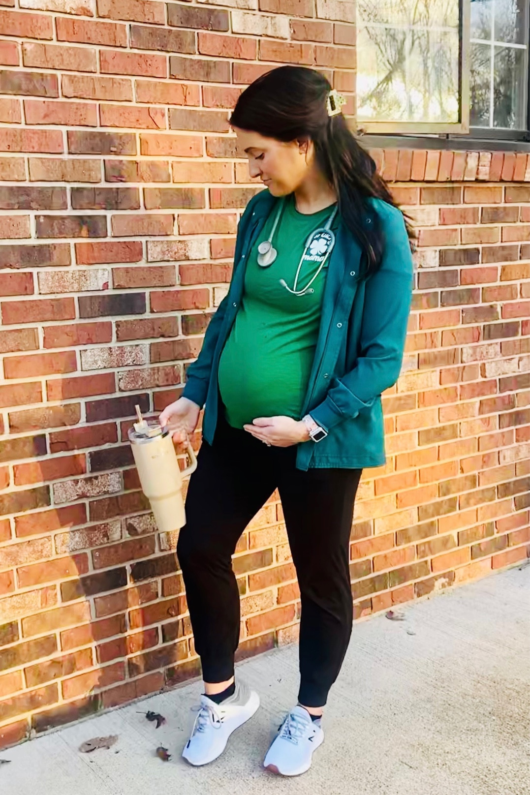St Patrick’s Day, nurse, maternity bump 

#LTKbump #LTKworkwear