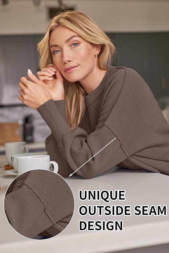 LILLUSORY Women's Oversized Batwing Knit Sweaters 2026 Fall Fashion Outfits | Amazon (US)