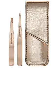TWEEZERMAN Petite Tweeze Set in Rose Gold from Revolve.com | Revolve Clothing (Global)