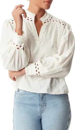 Sam Edelman Vida Woven Cotton Shirt | Nordstrom | Nordstrom