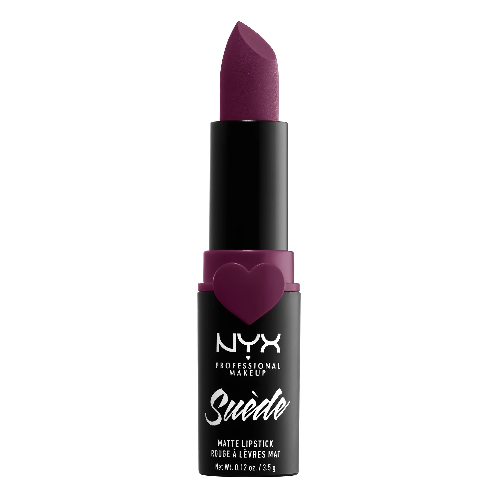NYX Professional Makeup Suede Matte Lipstick, lightweight vegan formula, Girl Bye - Walmart.com | Walmart (US)