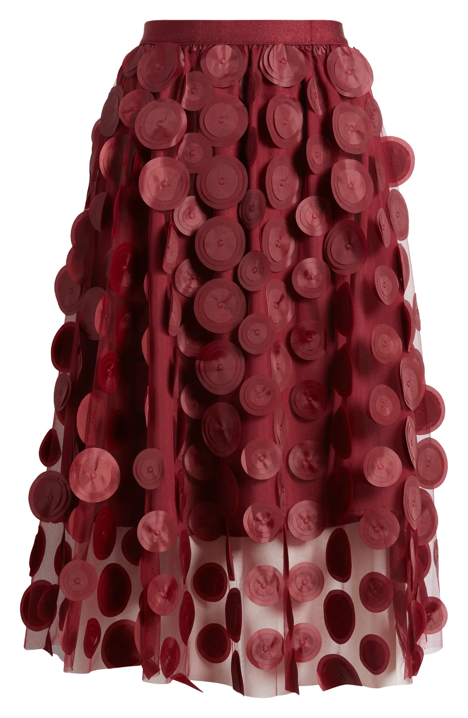 Kretsa Circle Appliqué Skirt | Nordstrom