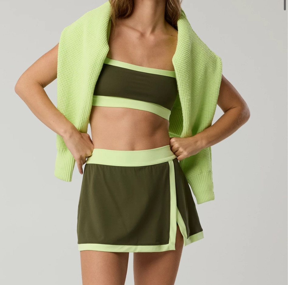 New spring workout color block sets from aerie! So many different color combo and style options! 🤩

#LTKootd #LTKSaleAlert #LTKfitnessgoals