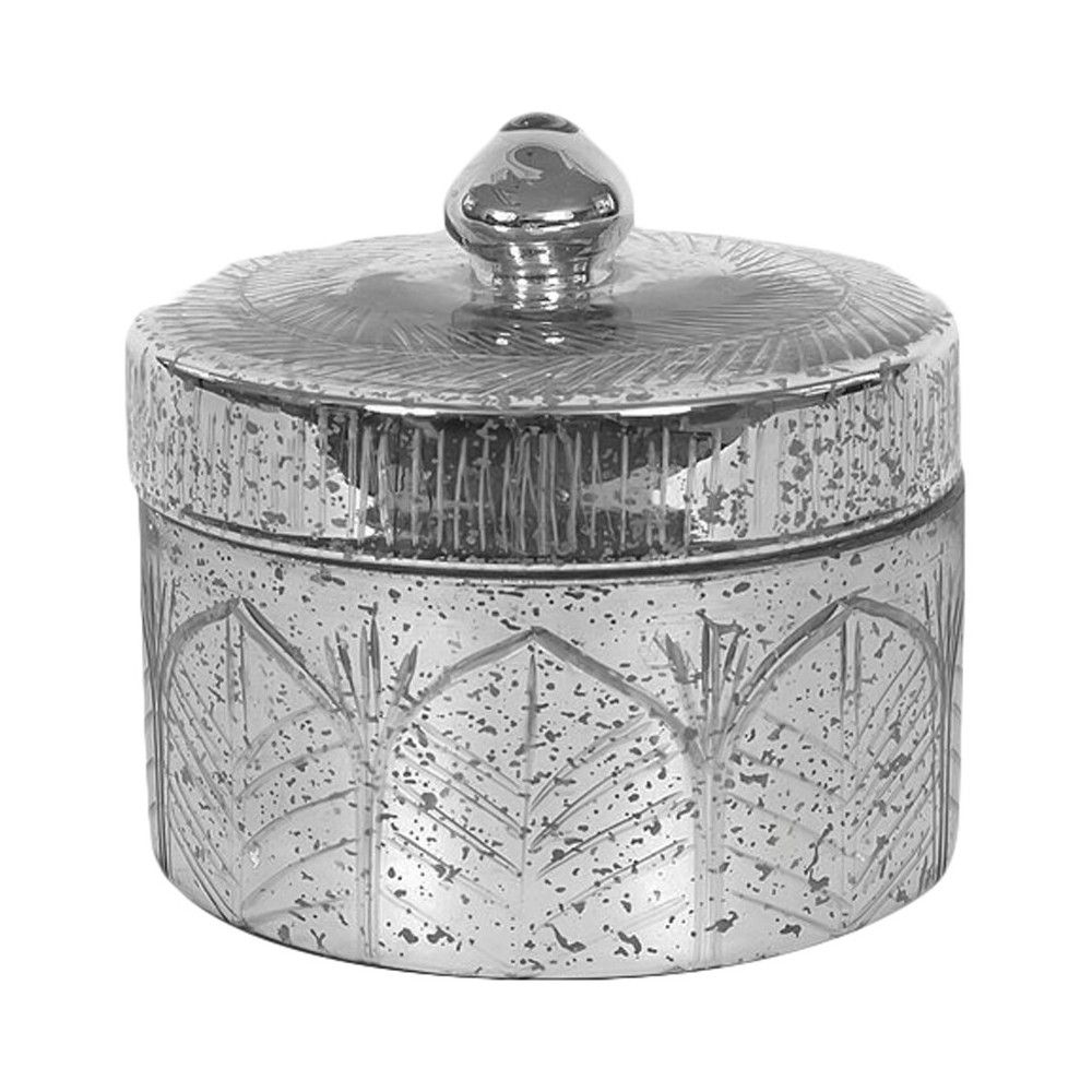 Mercury Glass Container with Lid - 3R Studios, Silver | Target