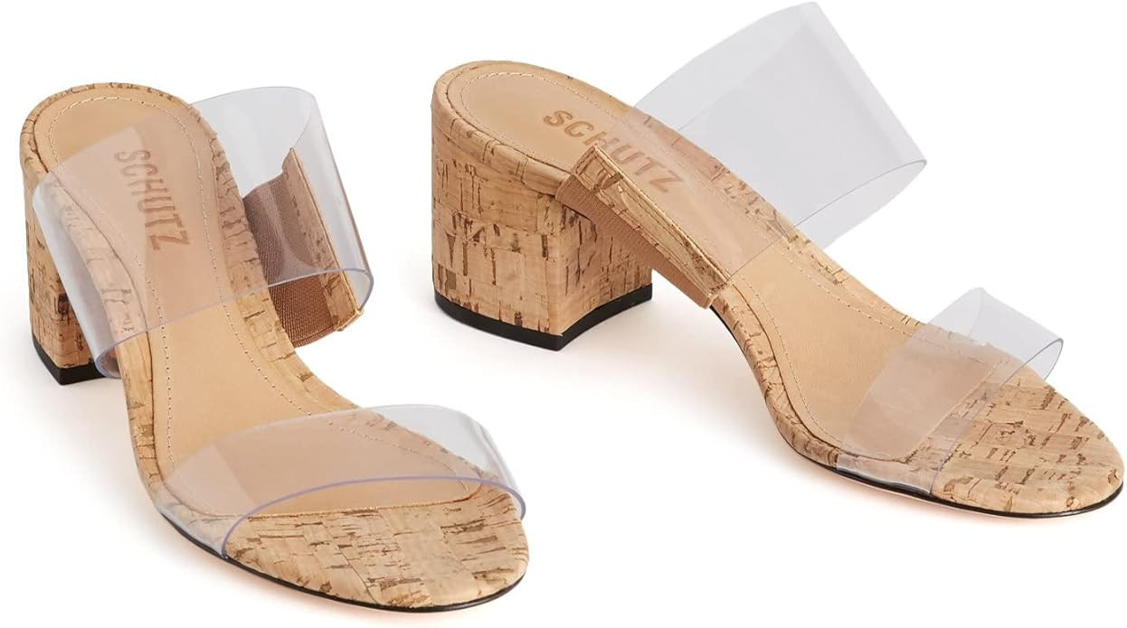 SCHUTZ Women's Victorie Slides | Amazon (US)