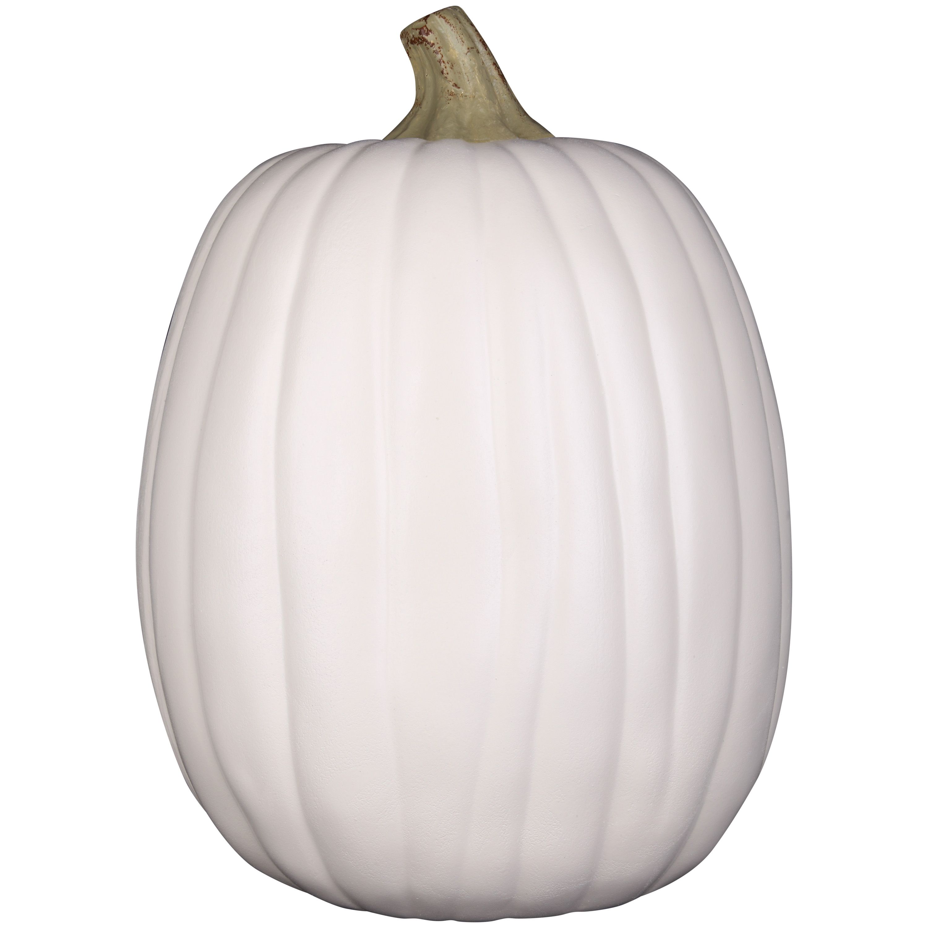 Way to Celebrate Halloween Tall Cream Pumpkin Decoration - Walmart.com | Walmart (US)