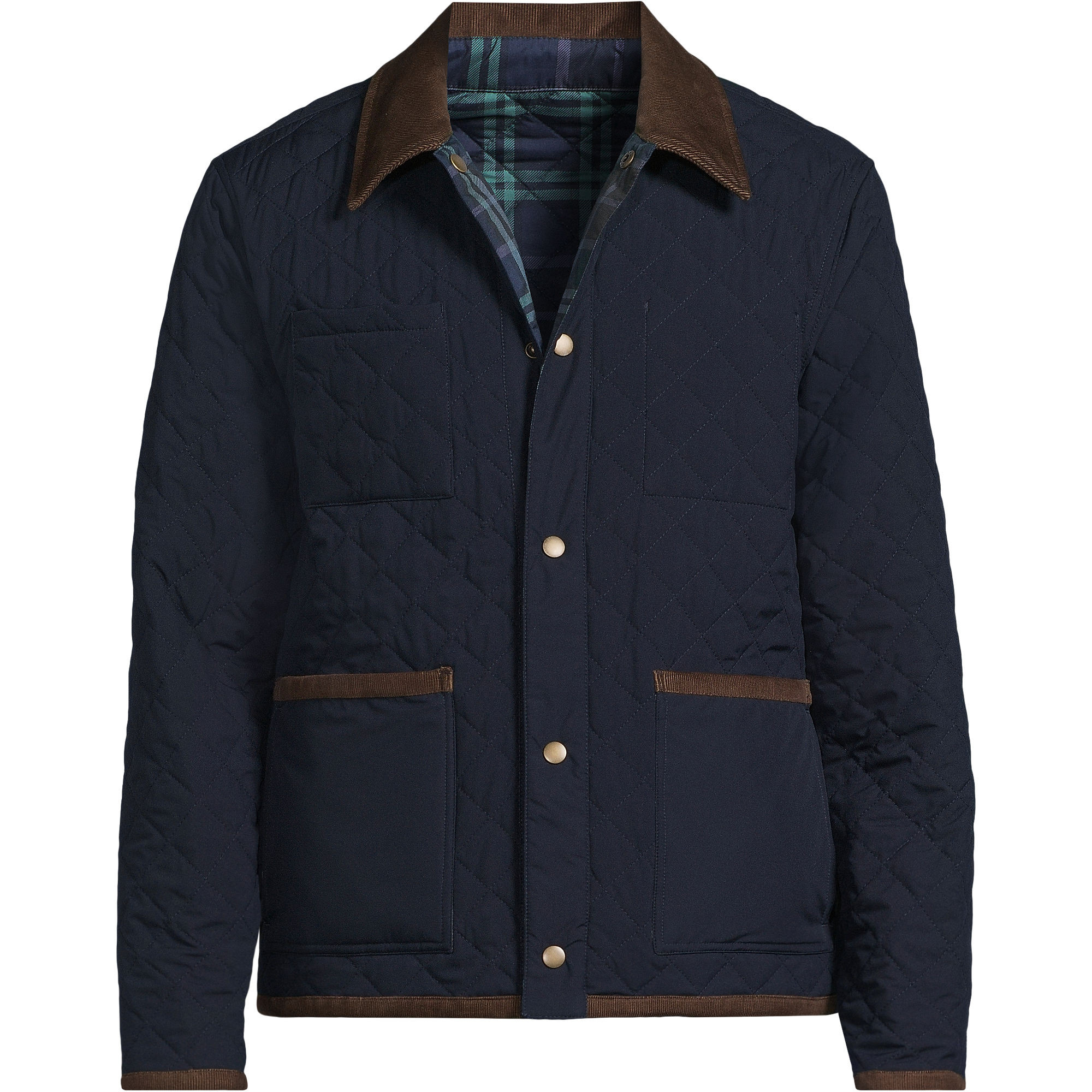 Men's Reversible Insulated Barn Jacket | Lands' End (US)