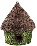 SuperMoss (56053) Bungalow Woven Birdhouse Medium, 9.5" by 10.5", Fresh Green | Amazon (US)