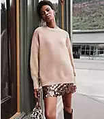 Balloon Sleeve Tunic Sweater | LOFT