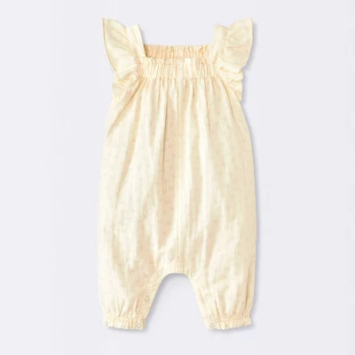 Baby Sleeveless Rompers - Cloud Island™ Pink 0-3M | Target
