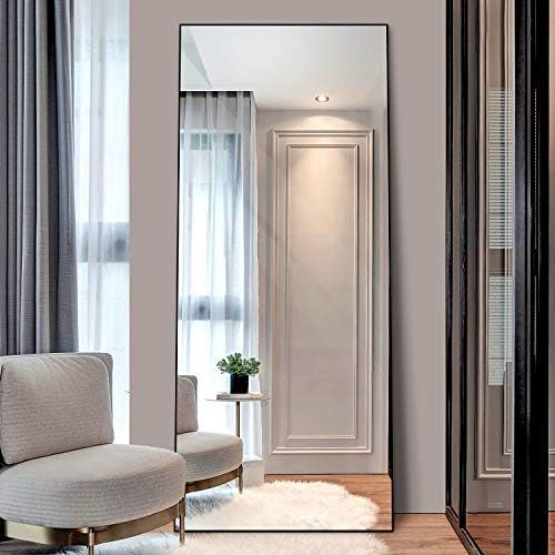 Full Length Mirror,Standing Hanging or Leaning Against Wall Aluminum Mirror,Full Body Mirror,Wal... | Amazon (US)