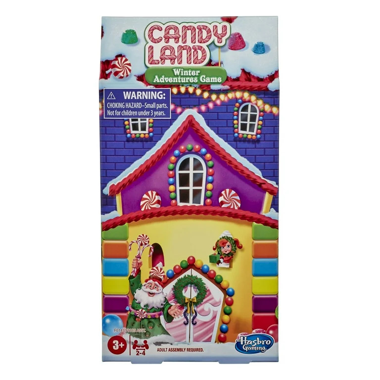 Candy Land: Winter Adventures Edition Board Game, Stocking Stuffer for Kids | Walmart (US)