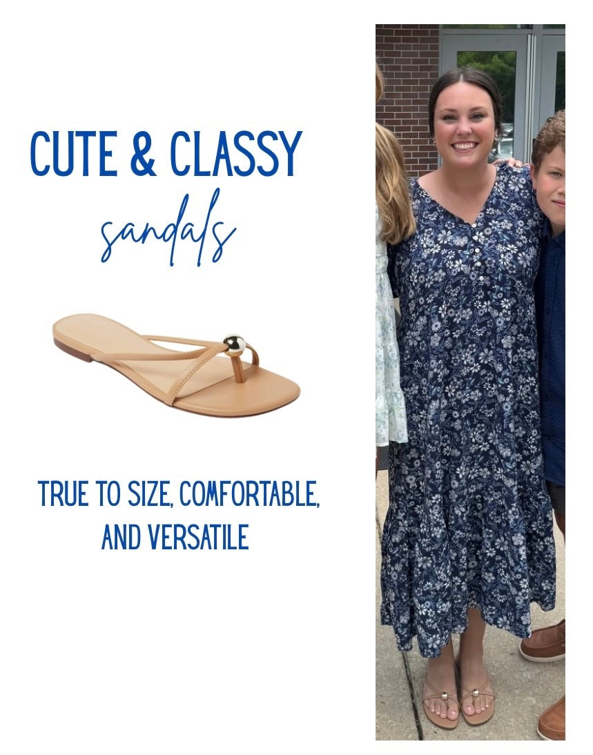 I recently found a pair of sandals that are not only cute and versatile, but also comfortable and affordable! Runs true to size!

#LTKFindsUnder50 #LTKSeasonal #LTKSummerEdit