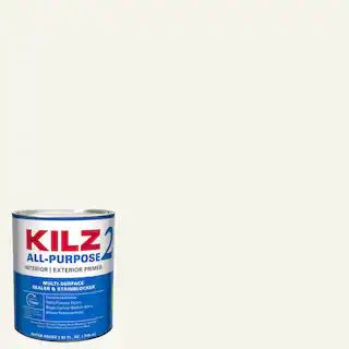 ALL PURPOSE 1 qt. White Interior/Exterior Multi-Surface Primer, Sealer, and Stain Blocker | The Home Depot