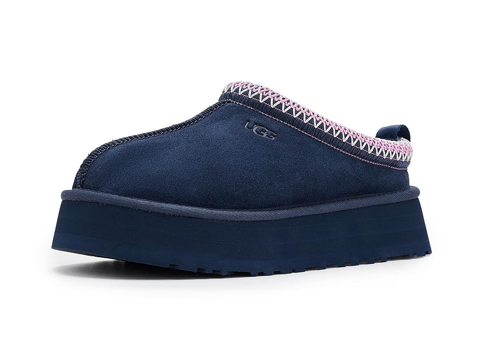 UGG Tazz II Women's Slippers Dark Indigo : 12 B - Medium, Suede | Zappos
