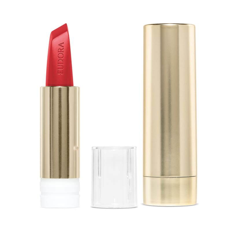Combo Sofisticada e Corajosa: Batom Marrom 3,4g + Case Dourado | Eudora | Eudora (BR)