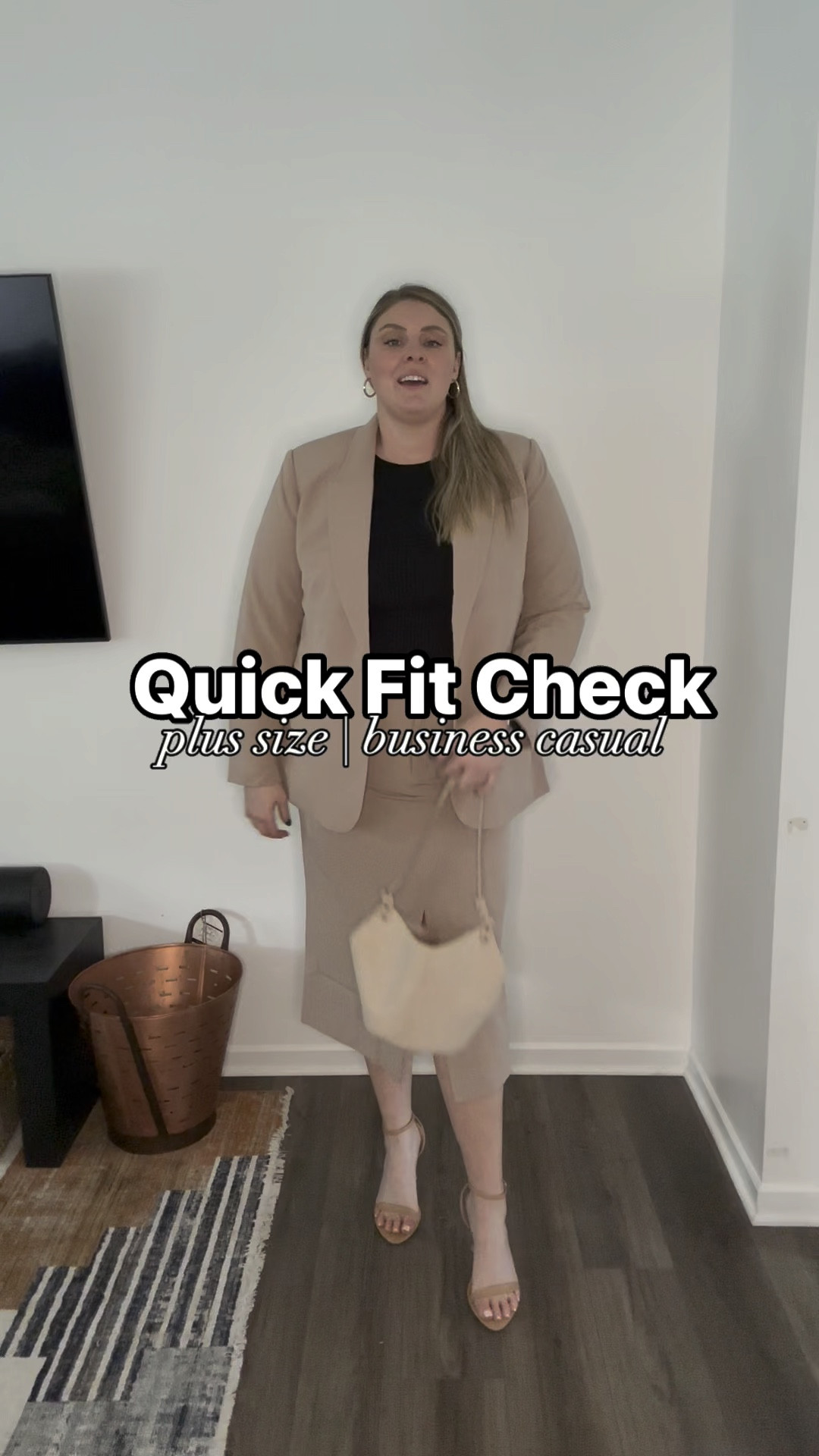A cute, little office quick fit check! Everything from Walmart! Unfortunately, a lot from this drop have sold out, but there may be some remaining sizes left! 🤞🏻

Sizing Details:
Blazer - 20
Skirt - 18
Body suit - XXL
Shoes - 11

plus size fashion, workwear, plus size, affordable fashion, business casual, work wear, suit, blazer, end of summer fashion 

#LTKPlusSize #LTKMidsize #LTKWorkwear