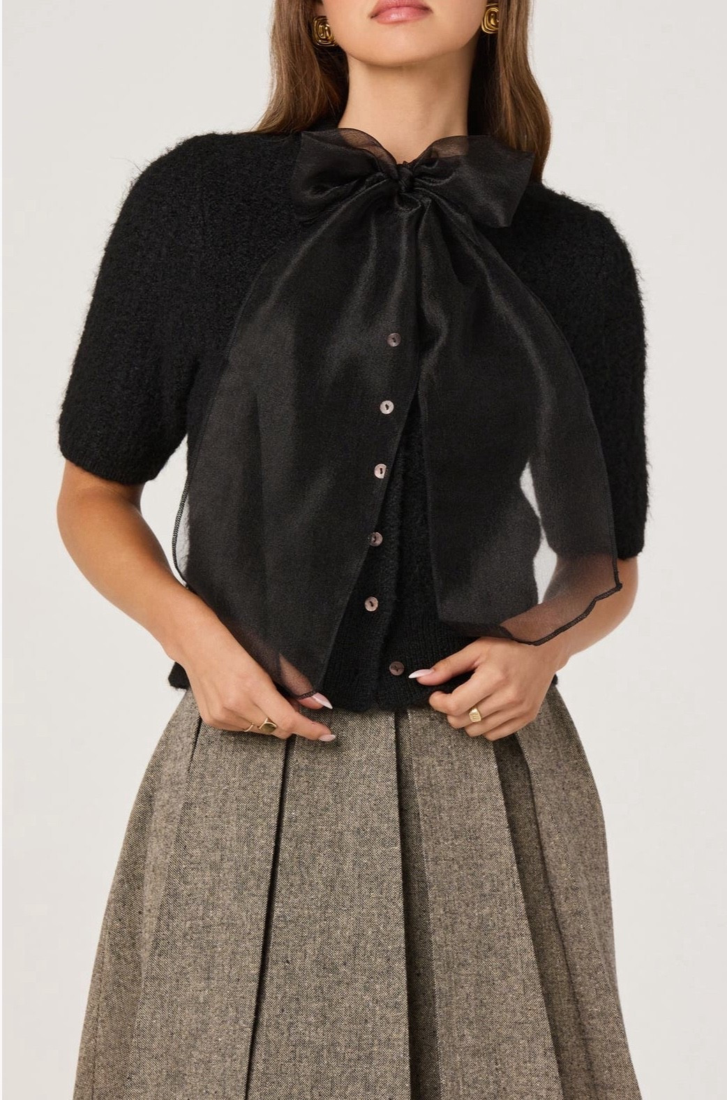 Organza bow shirt

#LTKFindsUnder100 #LTKHoliday #LTKGiftGuide