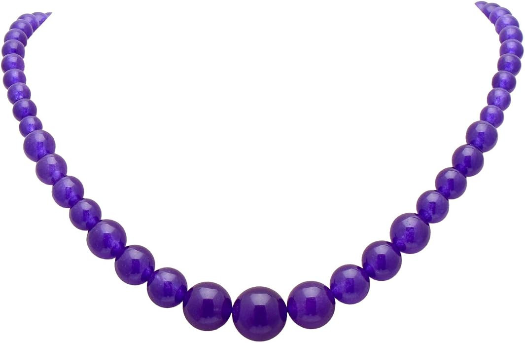 Agate Beads Graduated Strand Necklace for Women | Amazon (US)