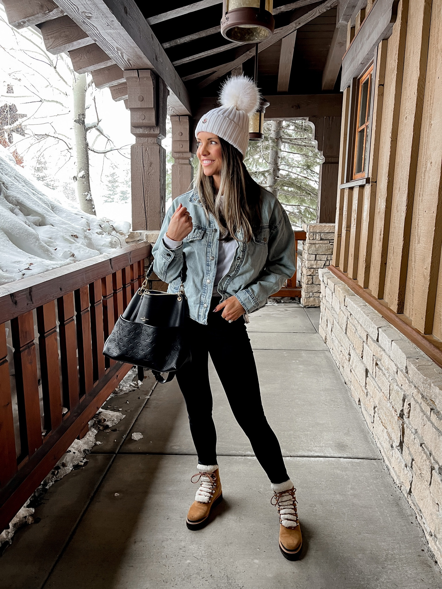 Exploring around Park City today. I love this relaxed denim jacket (yes pairing denim and denim lol) 
Spring denim jacket 

#LTKtravel #LTKitbag #LTKstyletip