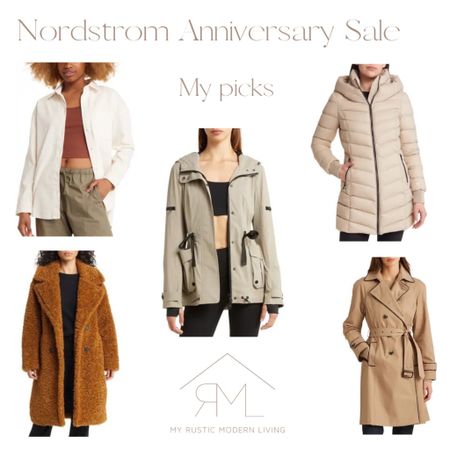 Nordstrom anniversary sale.
Coats, shackets, rain coat, puffer jacket, trench coat, faux teddy coat

#LTKsalealert #LTKxNSale #LTKstyletip