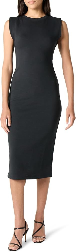 The Drop Women's Padded Shoulder Knit Dress | Amazon (US)