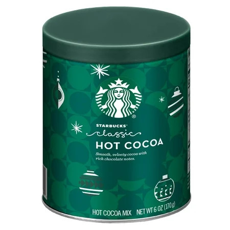 Starbucks Classic Hot Cocoa 6 oz. Gifting Tin | Walmart (US)