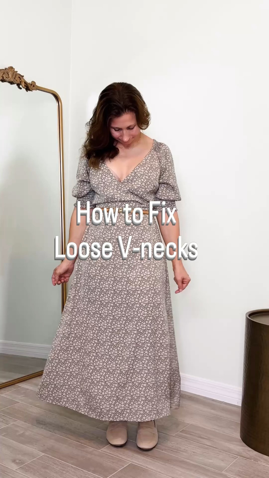 All the ways I fix deep V-necks and wrap tops I don't fill up 😅🥲

#LTKFallSale #LTKStyleTip #LTKPetite