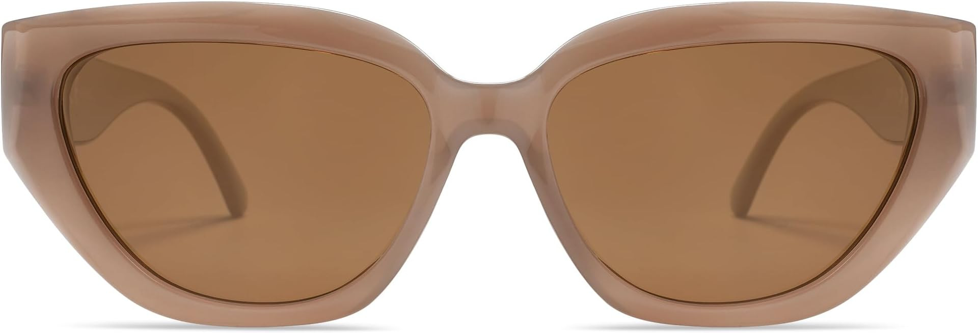 SOJOS Trendy Cute Cat Eye Polarized Sunglasses for Women Fashion Cateye Womens Sunnies SJ2237 | Amazon (US)