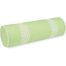 Hofdeco Premium Grandmillennial Coastal Hampton Patio Indoor Outdoor Bolster Pillow Cover Only, 8... | Amazon (US)