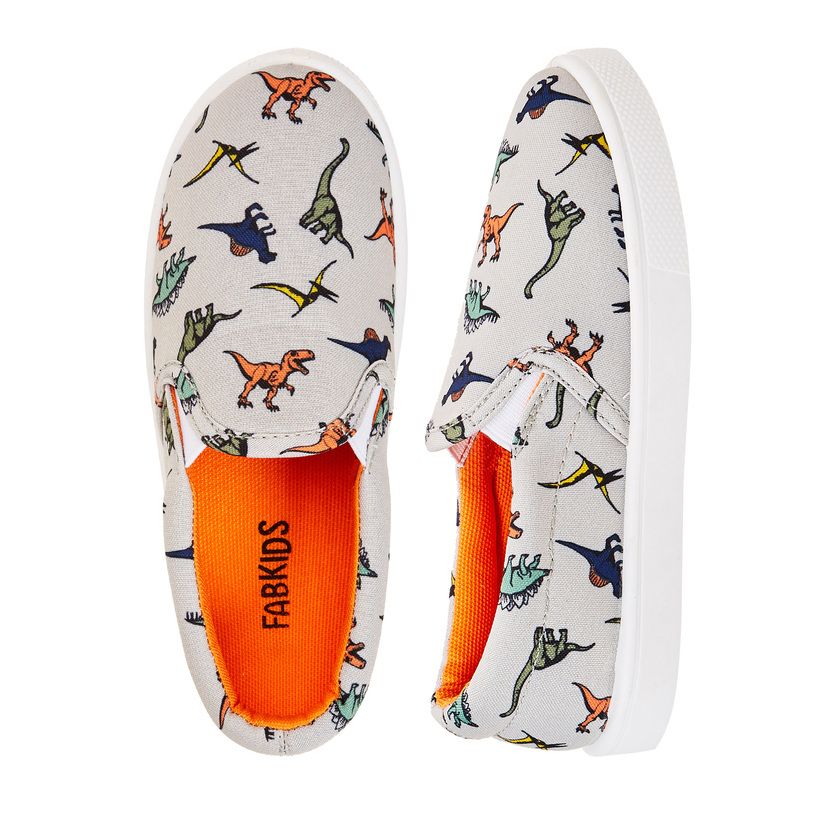 All Over Dino Slip On Sneaker | FabKids