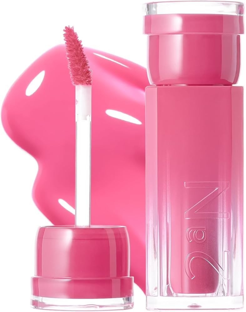 2aN Glaze Bouncing Tint 06 Berry Shower\u2013 Lightweight, Moisturizing Lip Tint with High-Shine ... | Amazon (US)