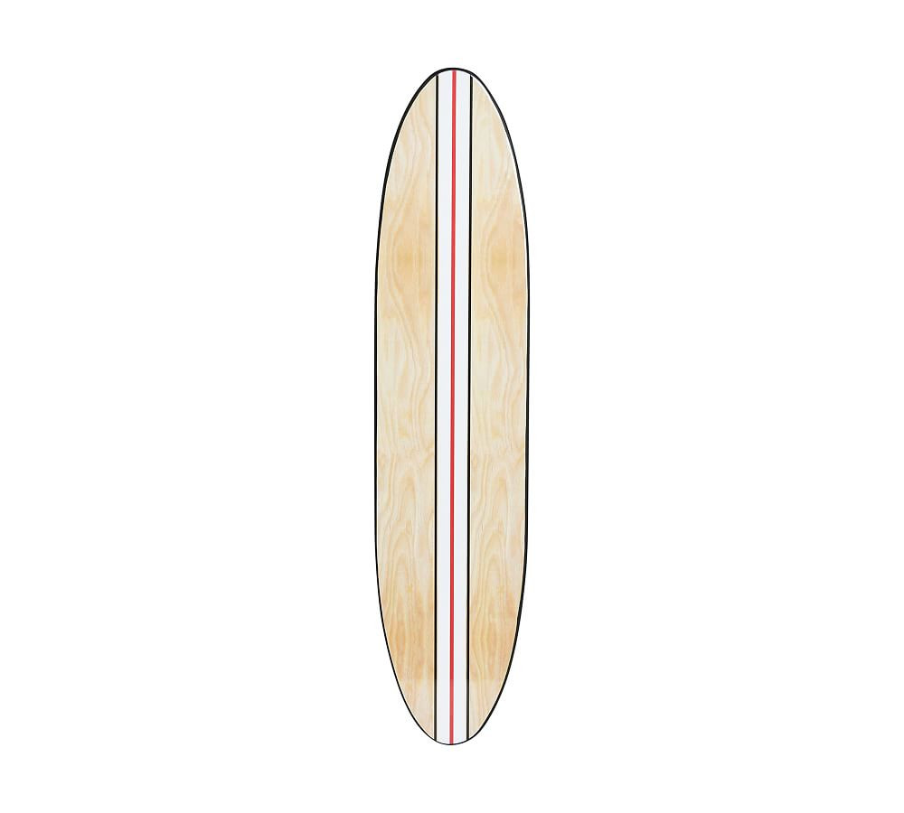 Striped Surfboard Wall Art | Pottery Barn (US)
