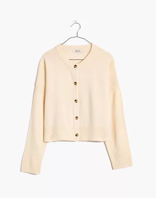 Clemence Cropped Cardigan Sweater | Madewell