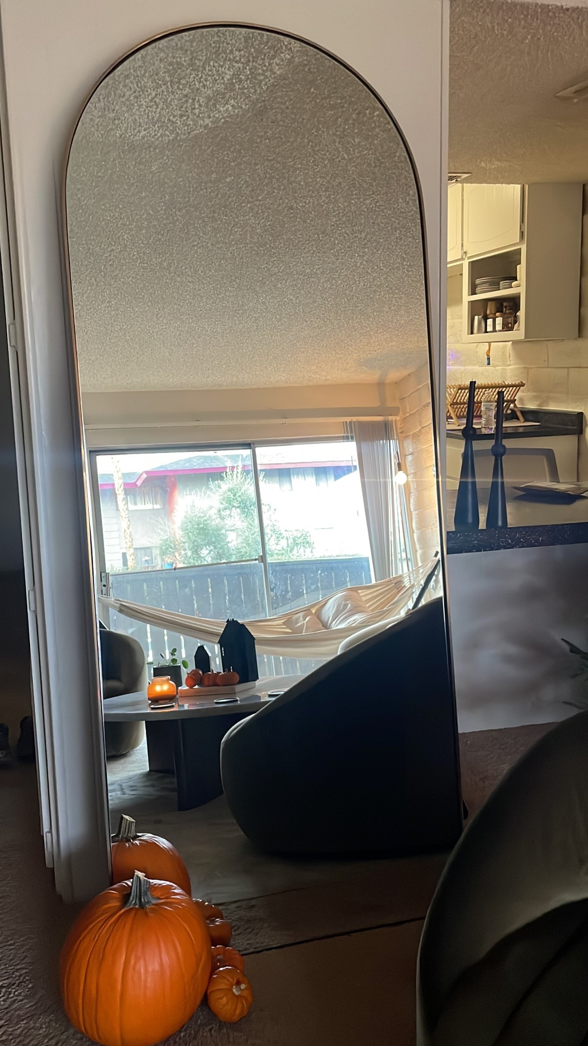 Got my pumpkins from Walmart! Super cute sizes and a variety of colors available! #fall #autumn #spooky #mirror #fallready #halloween #spookyhome

#LTKHome #LTKSeasonal #LTKHalloween