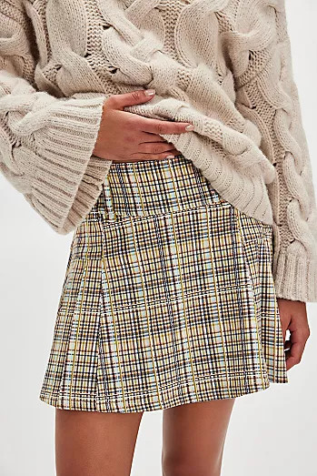 Maizie Plaidwork Maxi Skirt | Free People (Global - UK&FR Excluded)