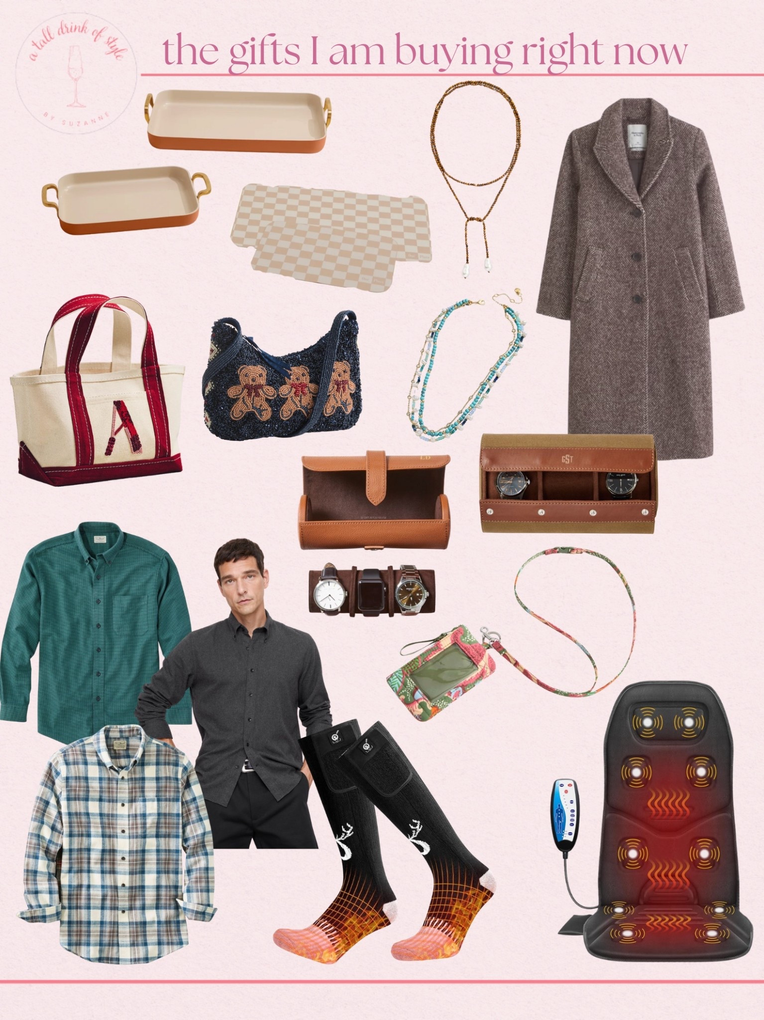 The gifts I am buying right now! 

Hi friend! 👋 Thanks for your support! I’m so glad you’re here!
If you're tall, over 40, or just tired of fashion that doesn’t fit your life, you’re in the right place. I share classic, elevated outfit formulas that actually work on tall women (I’m 6’1” for reference!) and help you feel confident getting dressed again.
I am your resource for timeless, elevated fashion for women over 40 (and tall women)
Age: 55
Height: 6’1”
Tops: S/M
Bottoms: 8/10
Dresses: 8/M
Over 50 fashion, tall fashion, workwear, everyday outfits, timeless outfits, Classic Outfits

#LTKOver40 #LTKHoliday #LTKGiftGuide