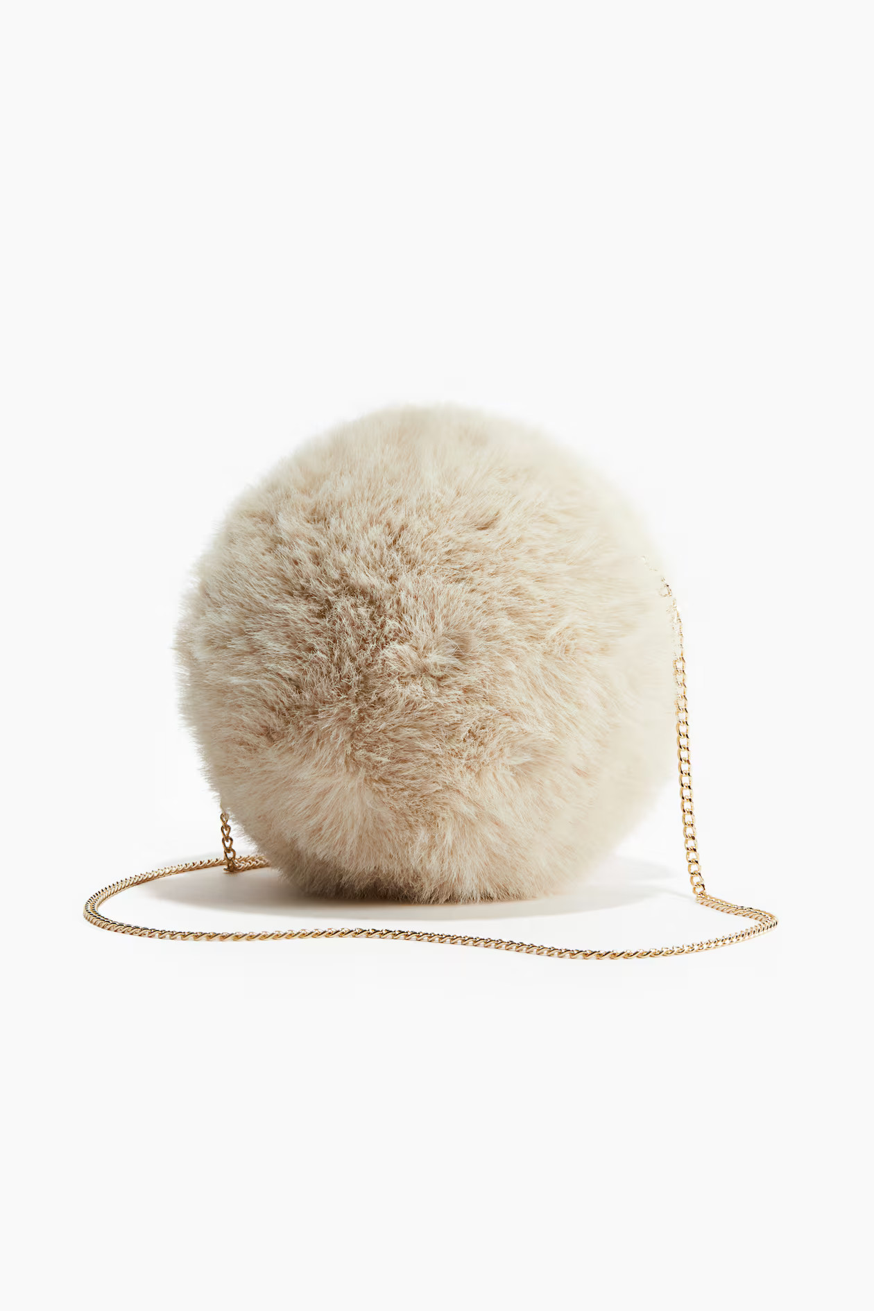 Fluffy spherical crossbody bag - Cream - Ladies | H&M GB | H&M (UK, MY, IN, SG, PH, TW, HK)