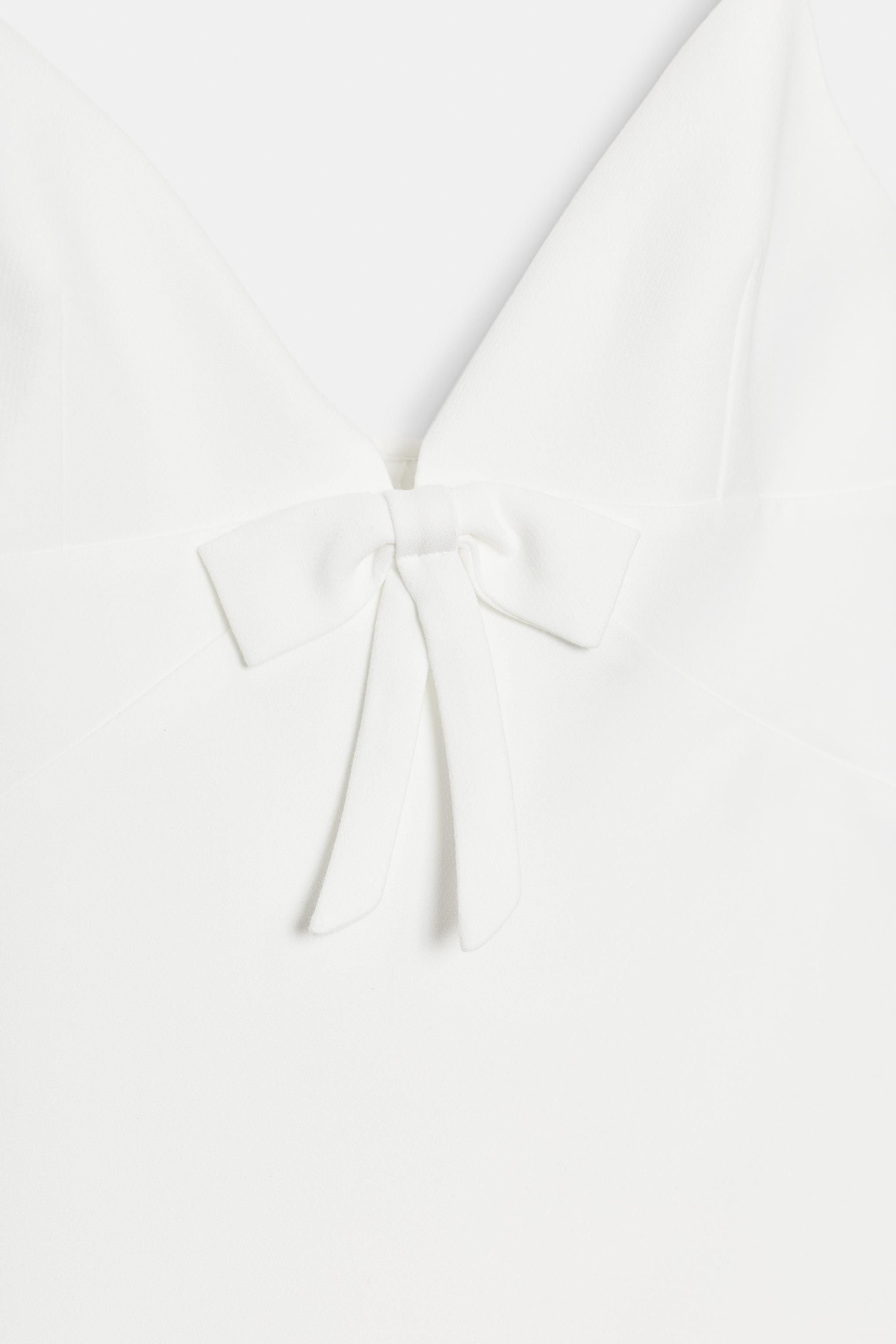 MINI DRESS WITH BOW | Zara UK